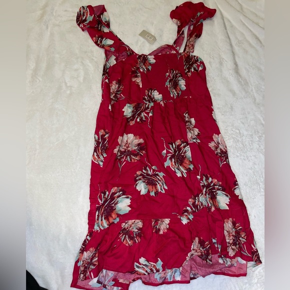 Floral dress off the shoulder - Picture 5 of 7